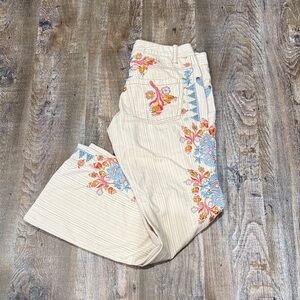 Johnny Was TWO TEN TEN FIVE | Embroidered Bohemian Pants